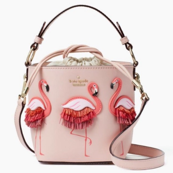 kate spade Handbags - Kate Spade Flamingo bucket bag